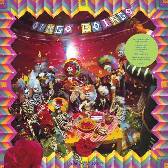 Oingo Boingo Dead Man's Party LP ~ Colored Vinyl ~ Ltd Ed of 500 ~ Brand New! - Picture 2 of 4